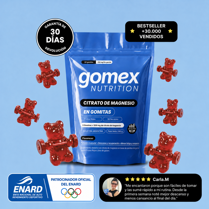 Citrato de Magnesio en Gomitas GOMEX