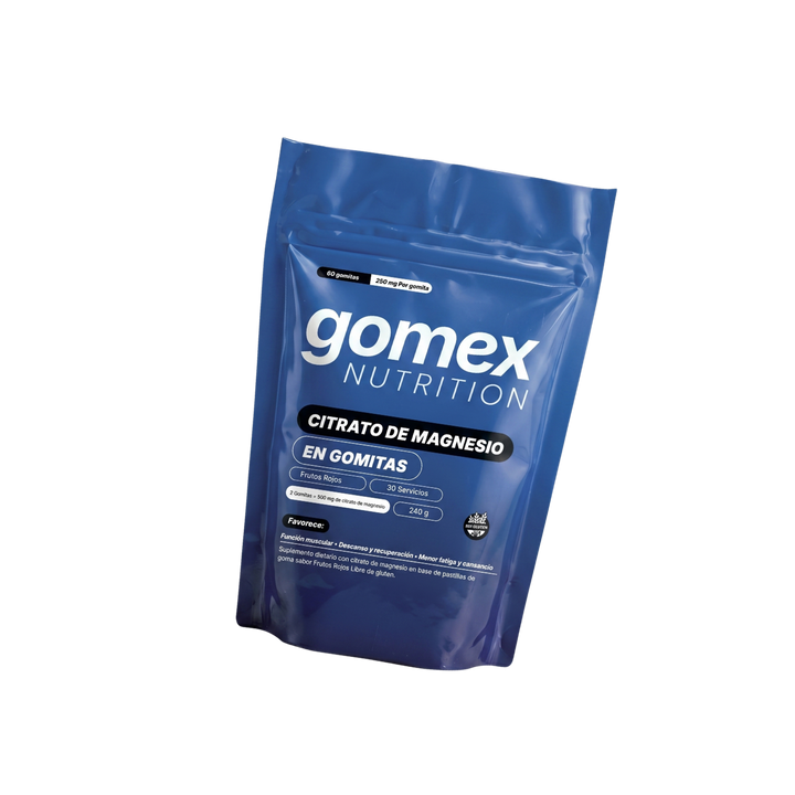 Citrato de Magnesio en Gomitas GOMEX